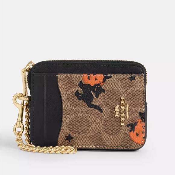 COACH
Zip Card Case In Signature Canvas With Halloween Print 2024 - Picture 1 of 5